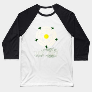 Rose Argent Baseball T-Shirt